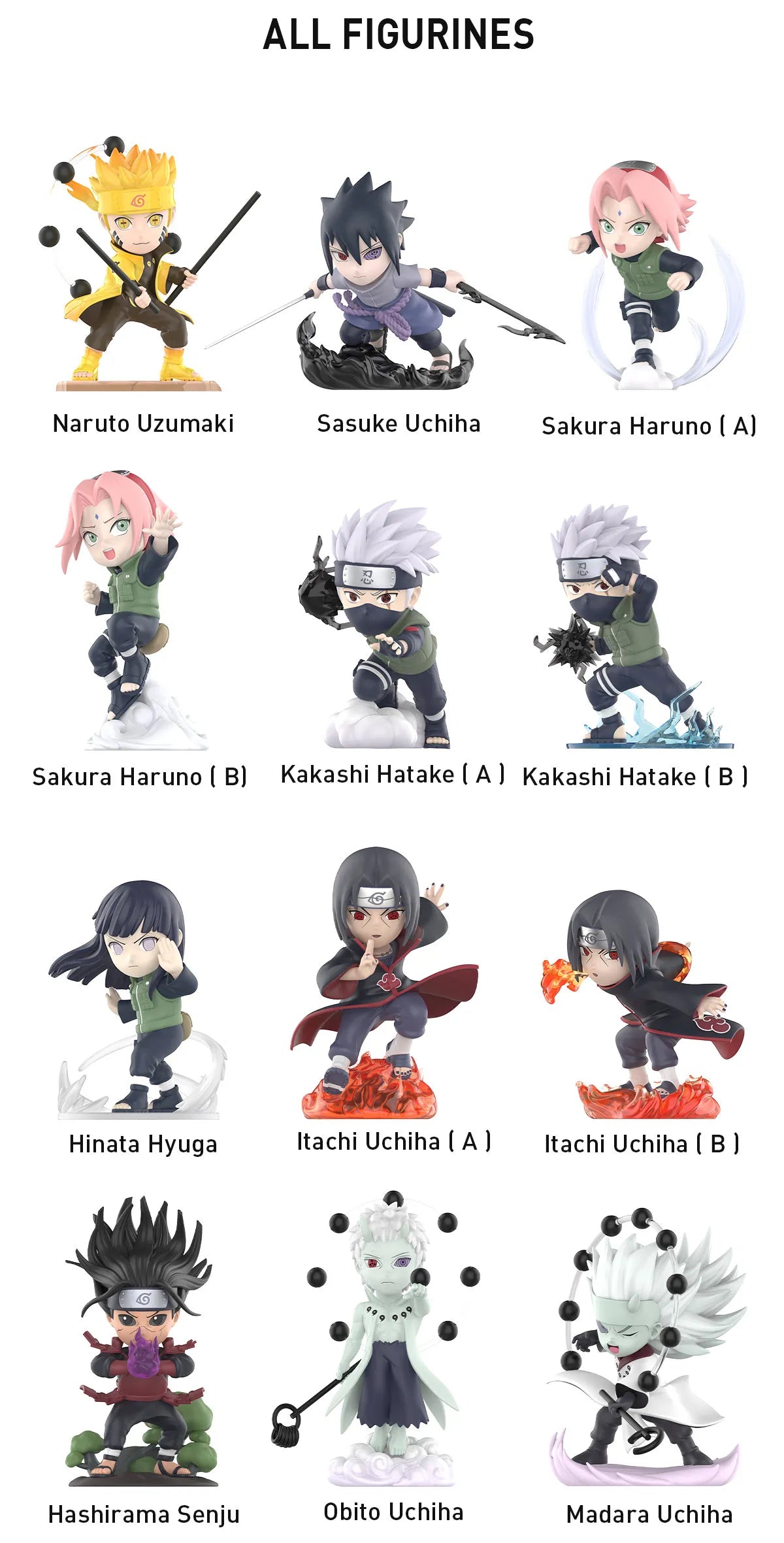 POPMART - NARUTO Ninkai Taisen Figures Series Blindbox