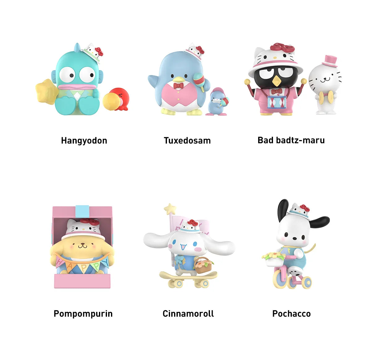 POPMART - Sanrio characters Hello Kitty 50th Anniversary Figures Series Blindbox