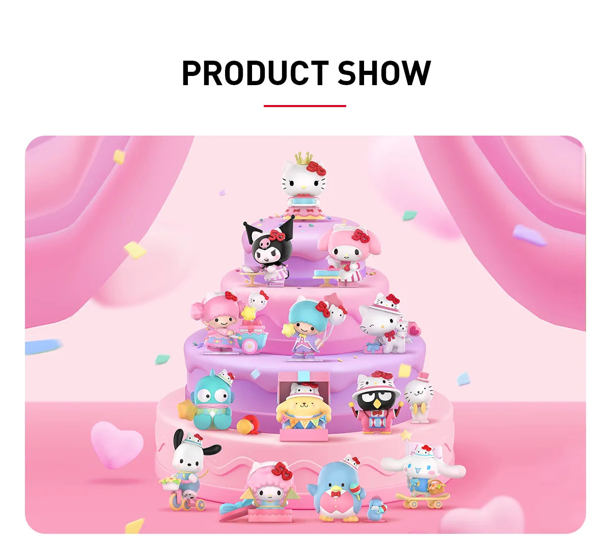 POPMART - Sanrio characters Hello Kitty 50th Anniversary Figures Series Blindbox