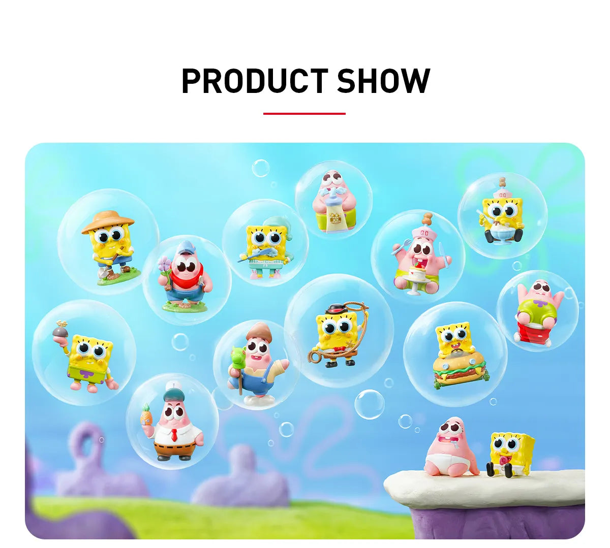POPMART - SpongeBob Best Friends Figures Series Blindbox