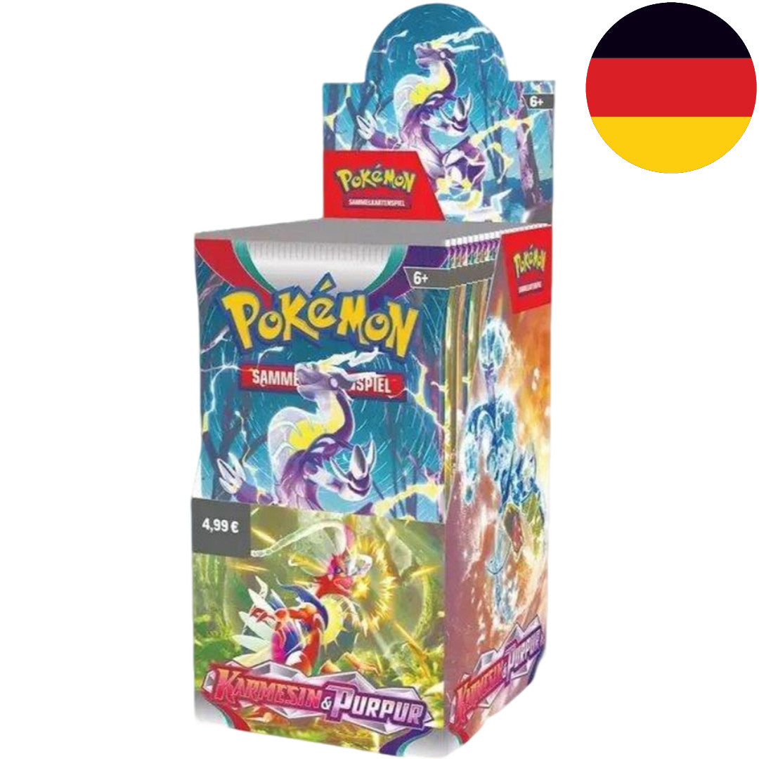 Pokemon Card Game Scarlet & Violet - Karmesin Purpur KP01 DE