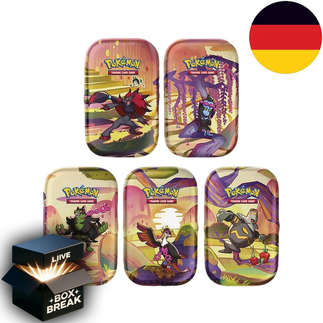 Pokemon Card Game Scarlet & Violet - Nebel der Sagen KP6.5 - Mini Tin DE