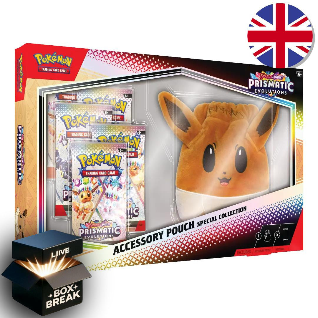 Pokemon Card Game Prismatic Evolutions SV8.5 - Accessory Pouch Special Collection EN