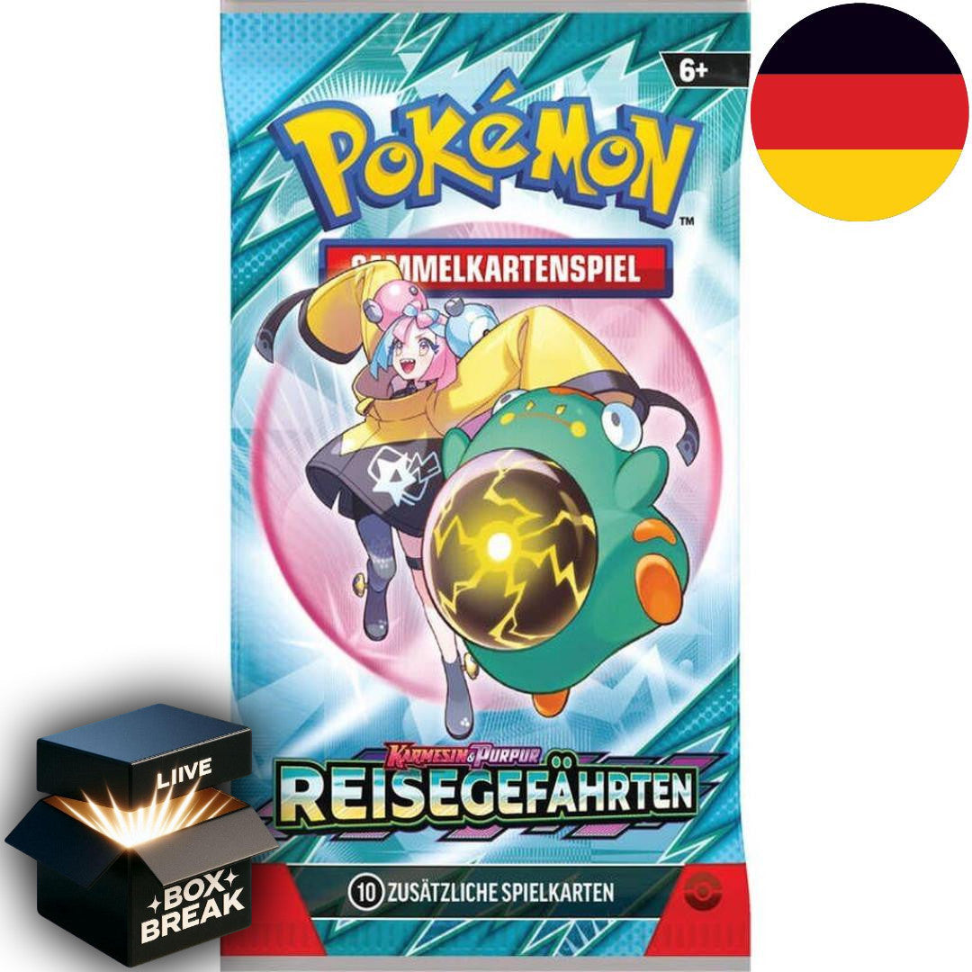 Pokemon Card Game Scarlet & Violet - Reisegefährten KP09 DE