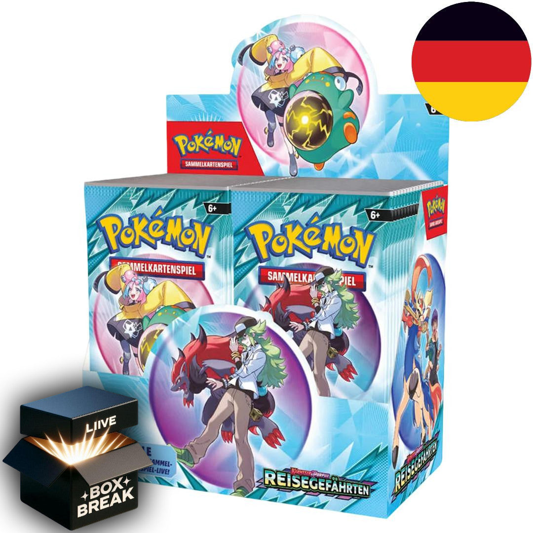 Pokemon Card Game Scarlet & Violet - Reisegefährten KP09 DE