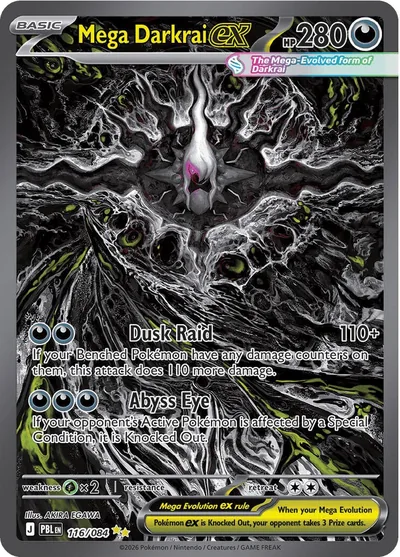 Pokemon Card Game - Mega Entwicklungen - Dunkelnacht ME05 DE