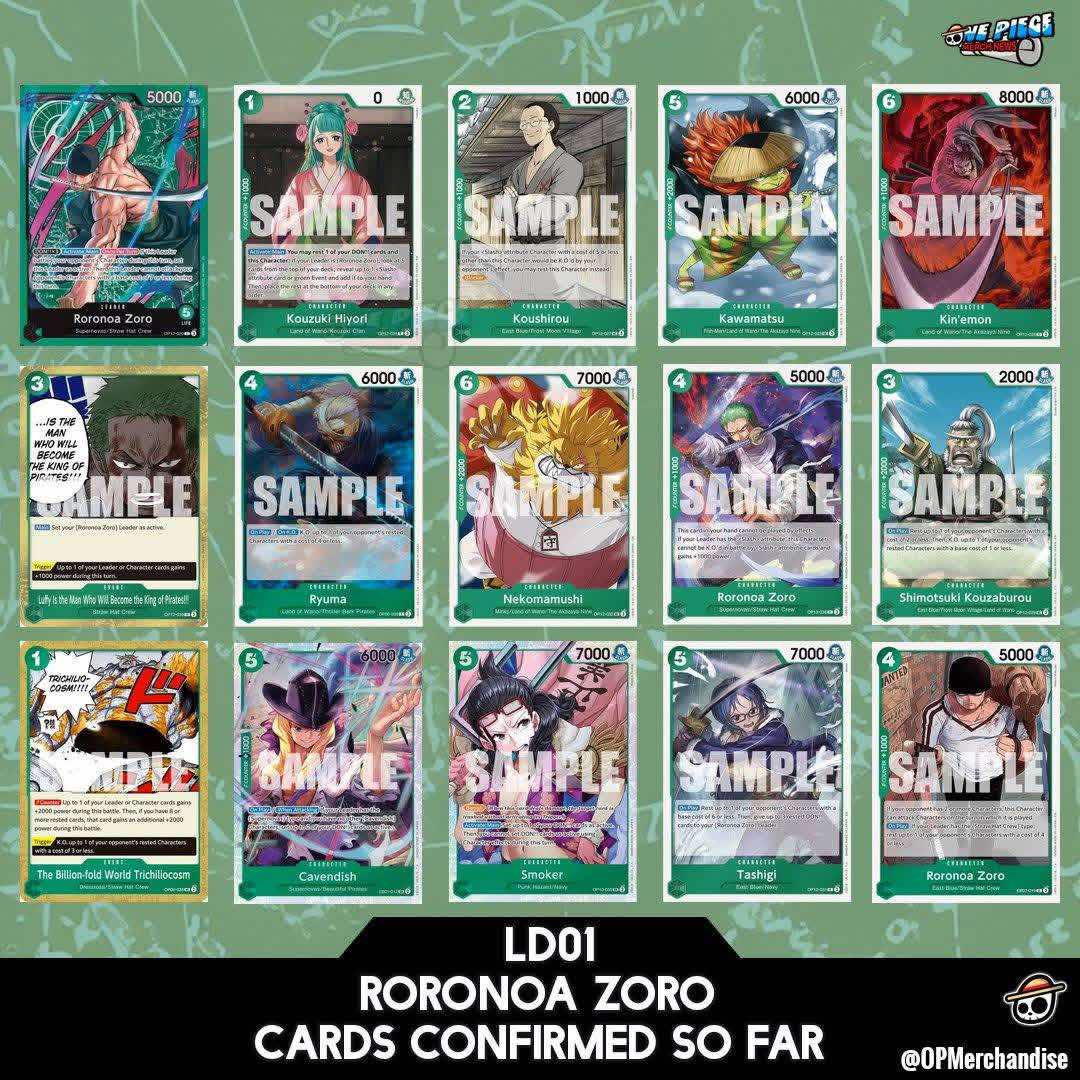 One Piece Card Game - Learn Together (LD01) - Deck Set EN