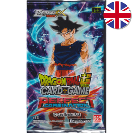 Dragon Ball Super Card Game Perfect Combination B23 - Zenkai Series EX Set 06 Sleeved Booster EN