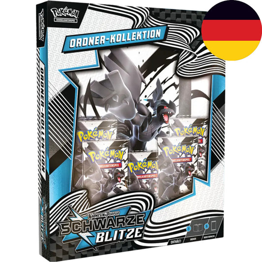 Pokemon Card Game Scarlet & Violet Schwarze Blitze SV10.5 - Ordner Kollektion DE
