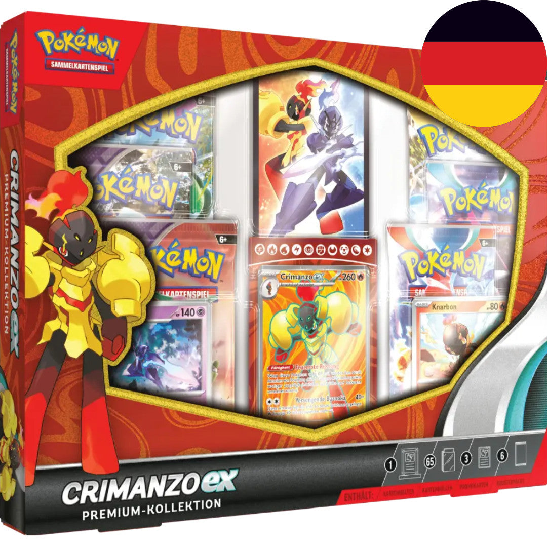 Pokemon Card Game Scarlet & Violet - Crimanzo ex - Premium Kollektion DE