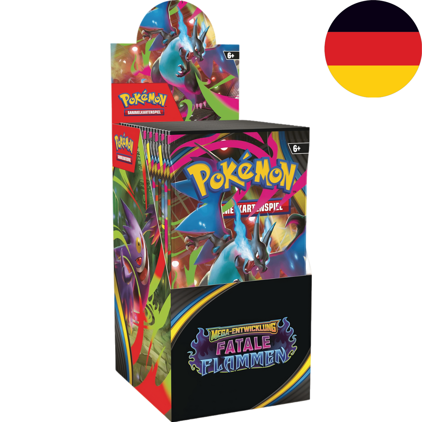 Pokemon Card Game - Mega Entwicklungen - Fatale Flammen ME02 DE