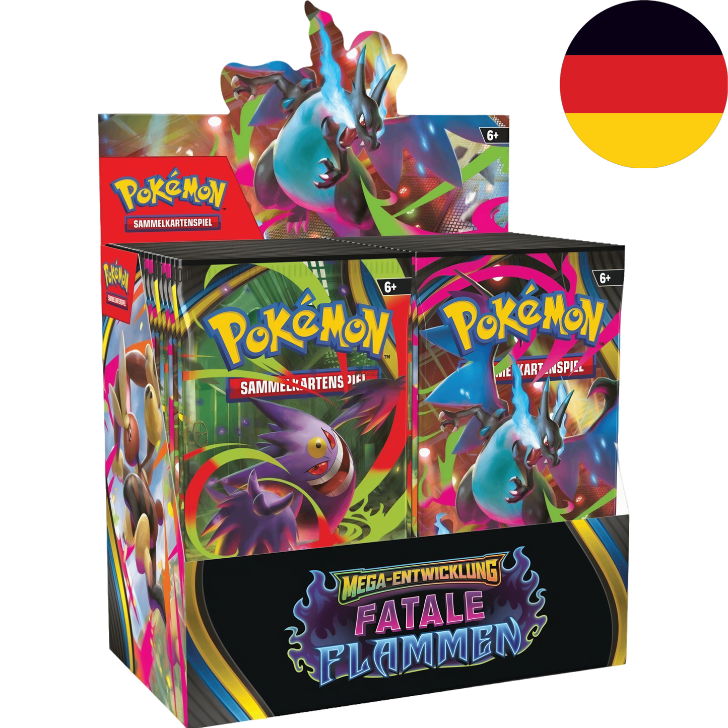 Pokemon Card Game - Mega Entwicklungen - Fatale Flammen ME02 DE