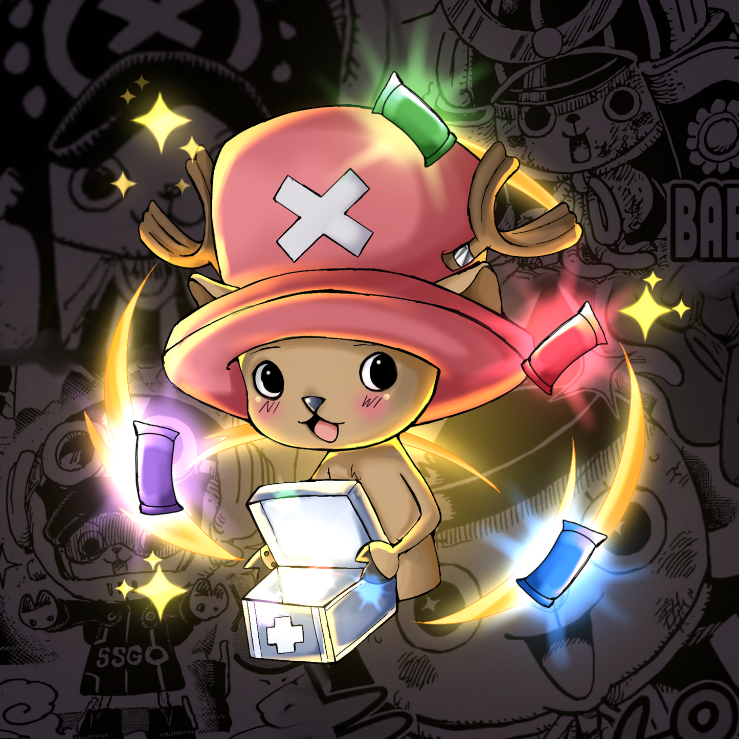 One Piece Card Game - CM01 Chopper's MediKit JP (Bundle)
