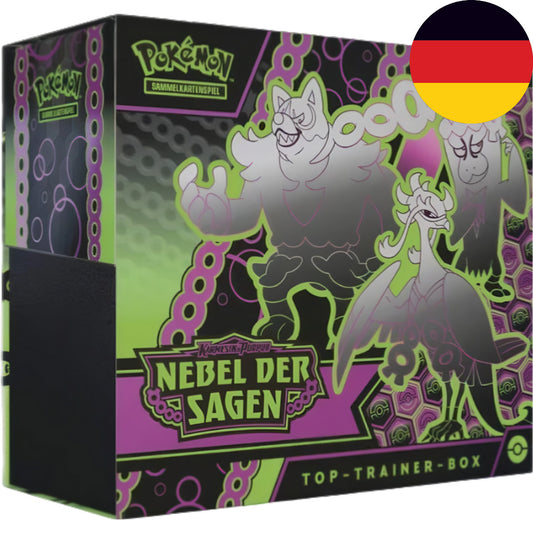 Pokemon Card Game Scarlet & Violet - Nebel der Sagen Top Trainer Box KP6.5 DE