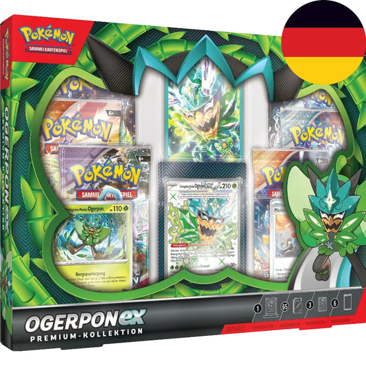 Pokemon Card Game Scarlet & Violet - Ogerpon ex - Premium Kollektion DE