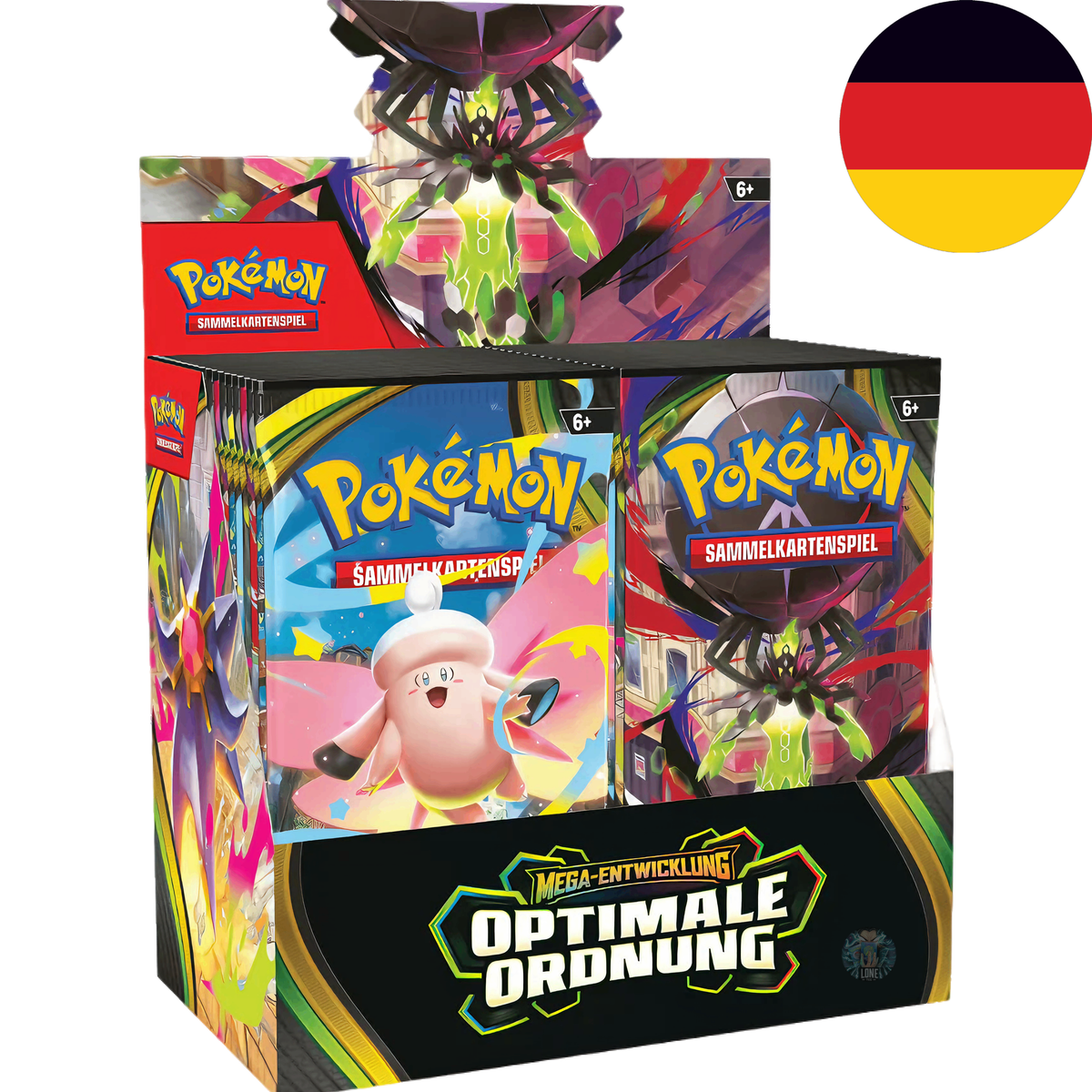 Pokemon Card Game - Mega Entwicklungen - Optimale Ordnung ME03 DE