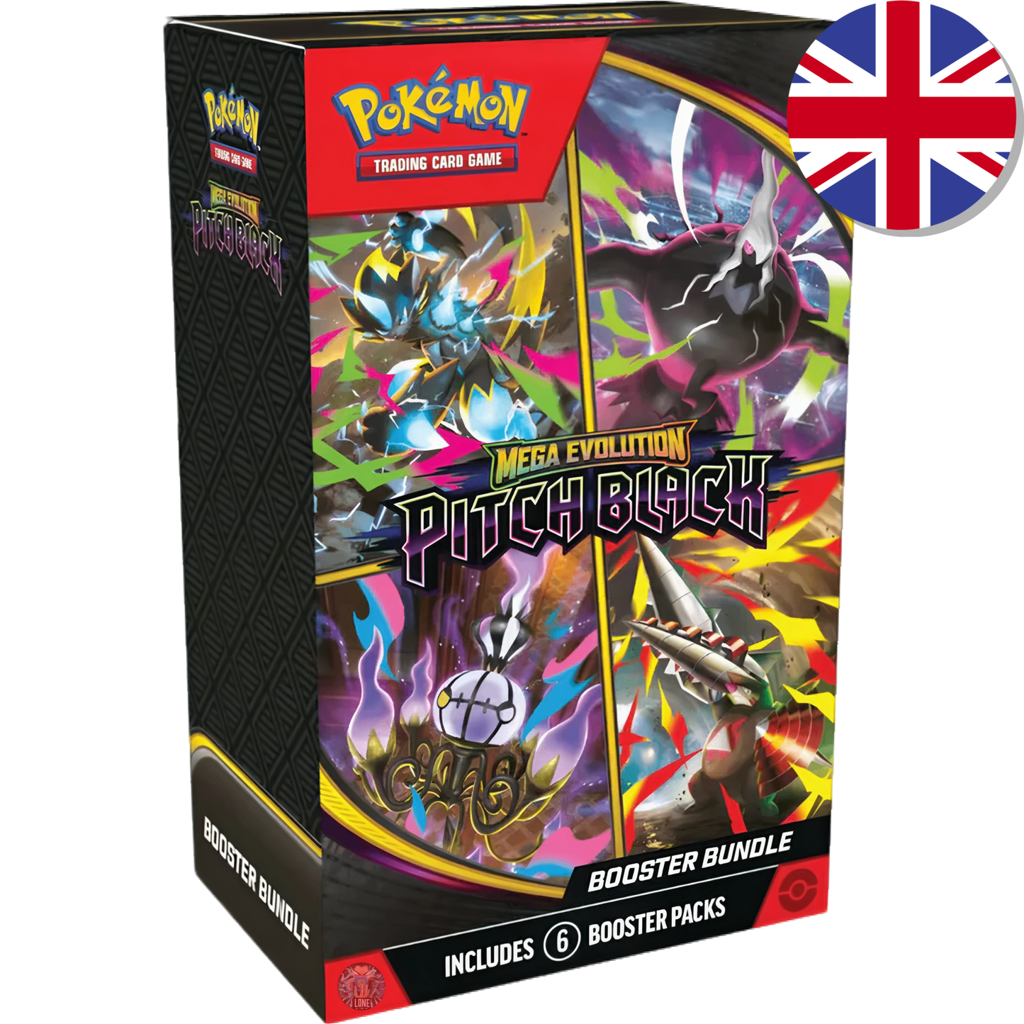 Pokemon Card Game - Mega Evolution - Pitch Black ME05 Booster Bundle EN