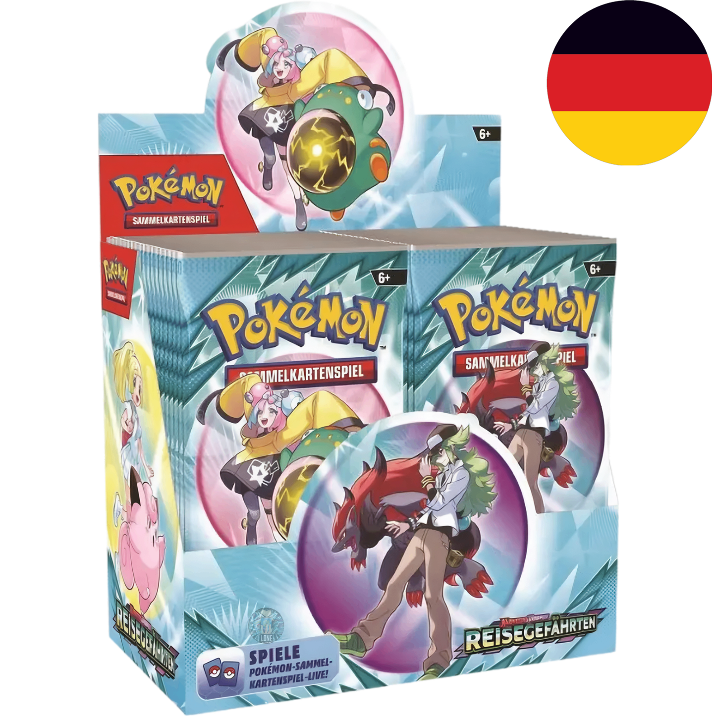 Pokemon Card Game Scarlet & Violet - Reisegefährten KP09 DE