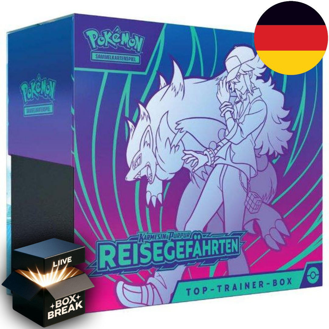 Pokemon Card Game Scarlet & Violet Reisegefährten KP09 - Top Trainer Box DE