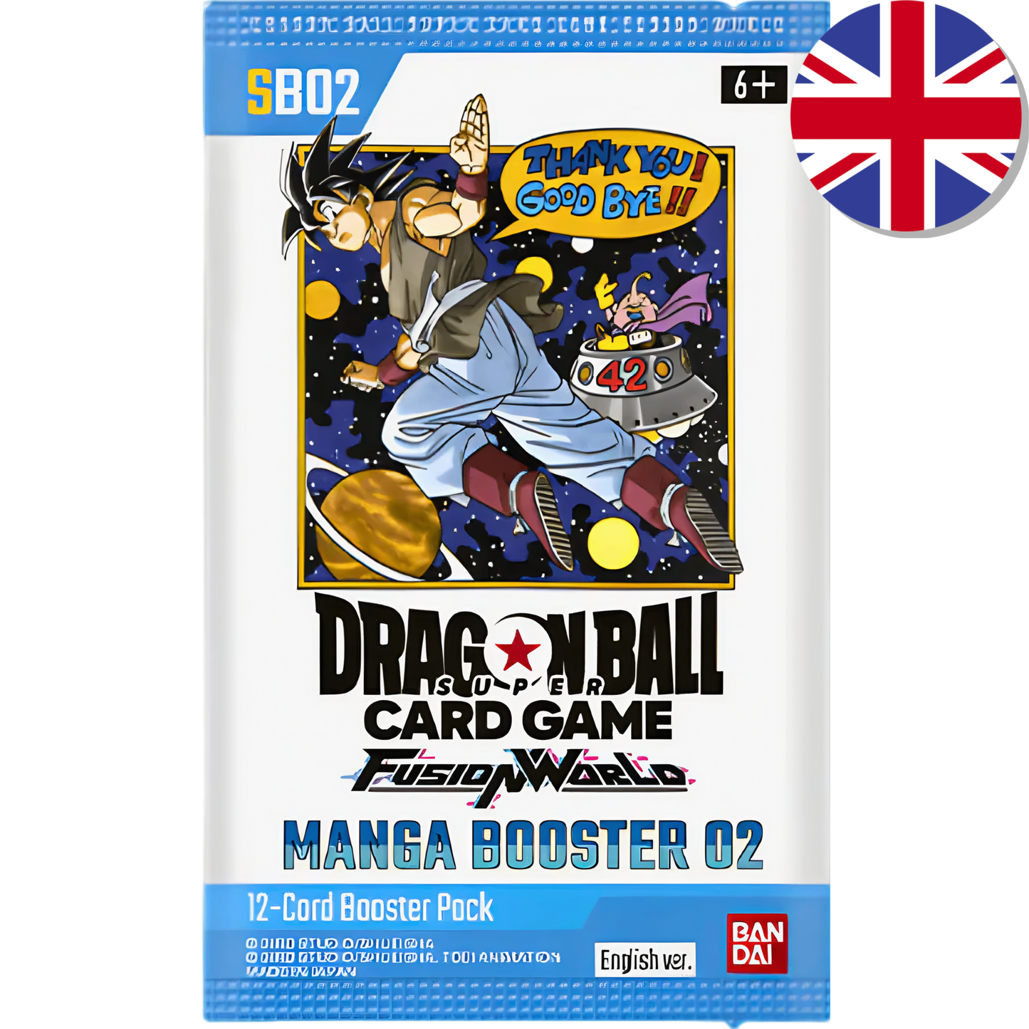Dragon Ball Super Card Game - Fusion World - Manga Booster SB02 EN