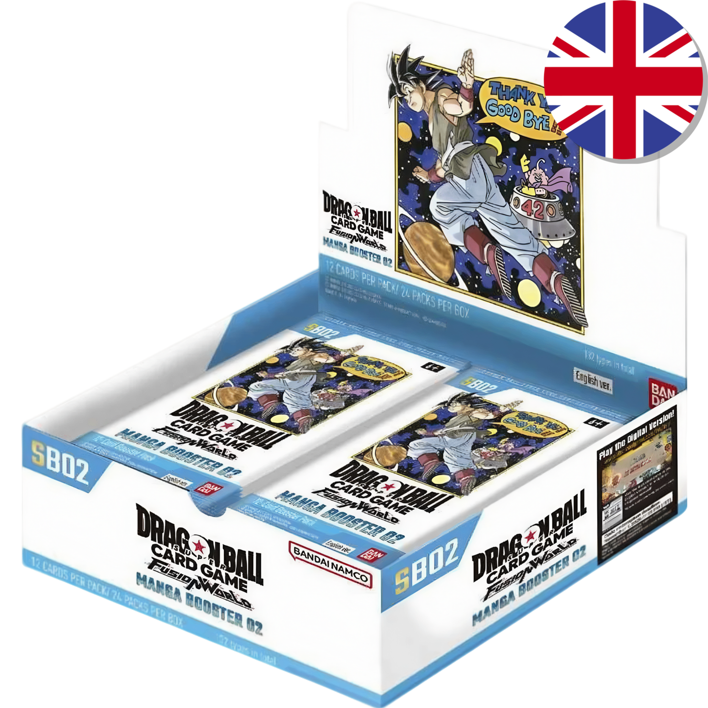Dragon Ball Super Card Game - Fusion World - Manga Booster SB02 EN