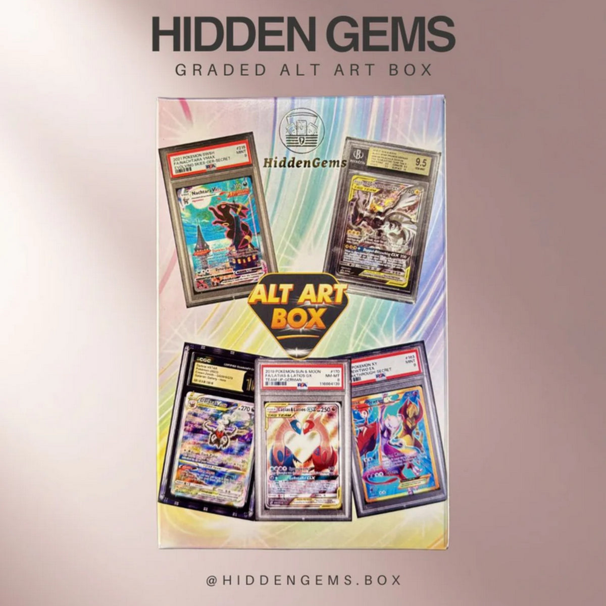 Hidden Gems - Pokémon Alt Art Party Box Mystery Box