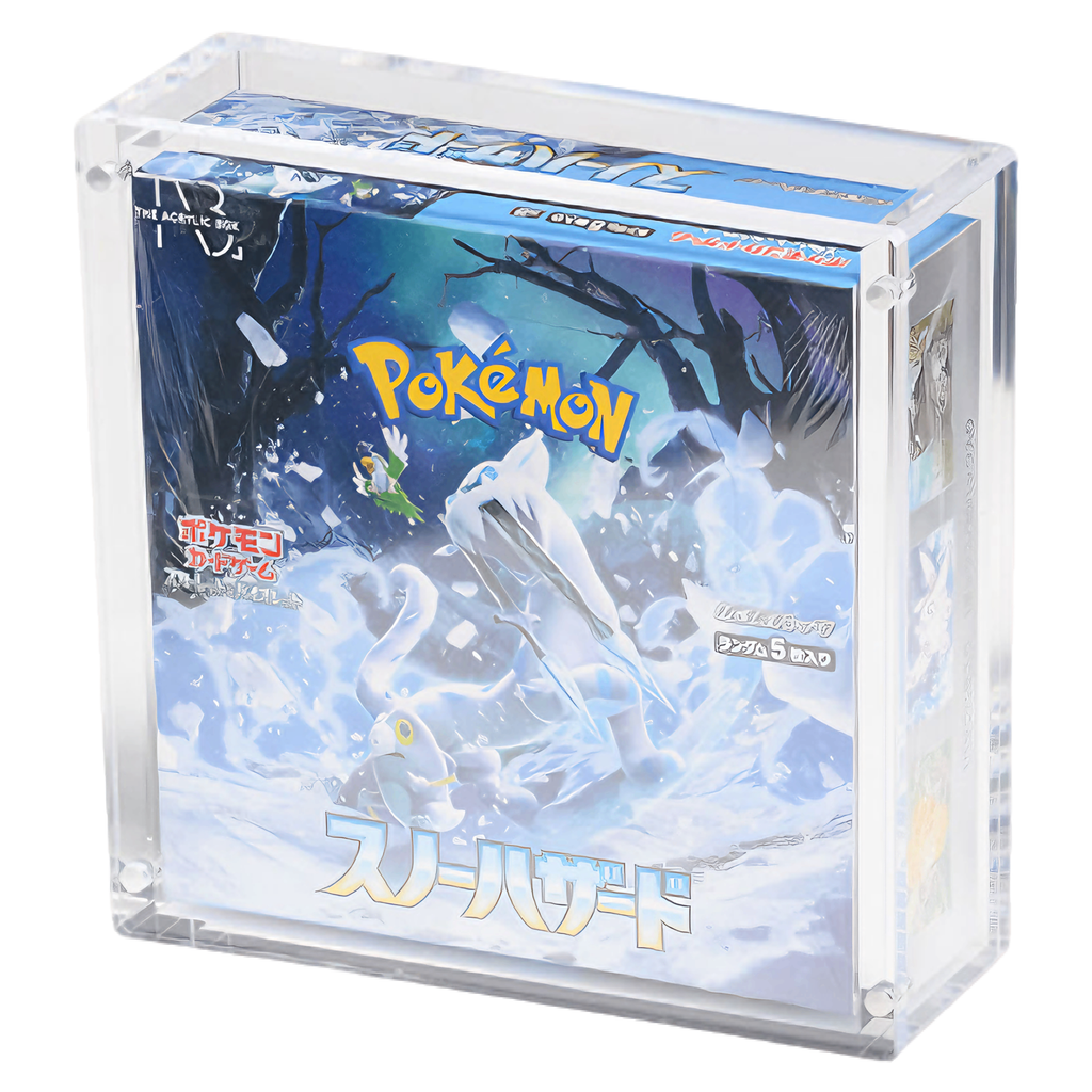 The Acrylic Box - Pokemon Japanese Booster Box Regular Case
