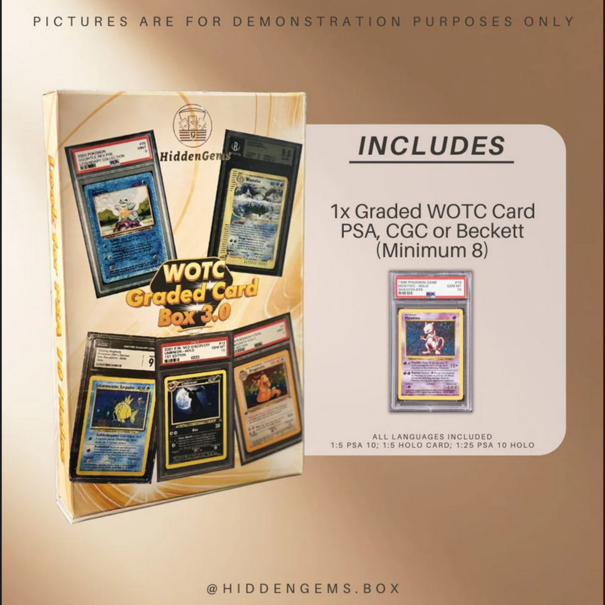 Hidden Gems - Pokémon Vintage WOTC Edition Box 3.0 Mystery Box