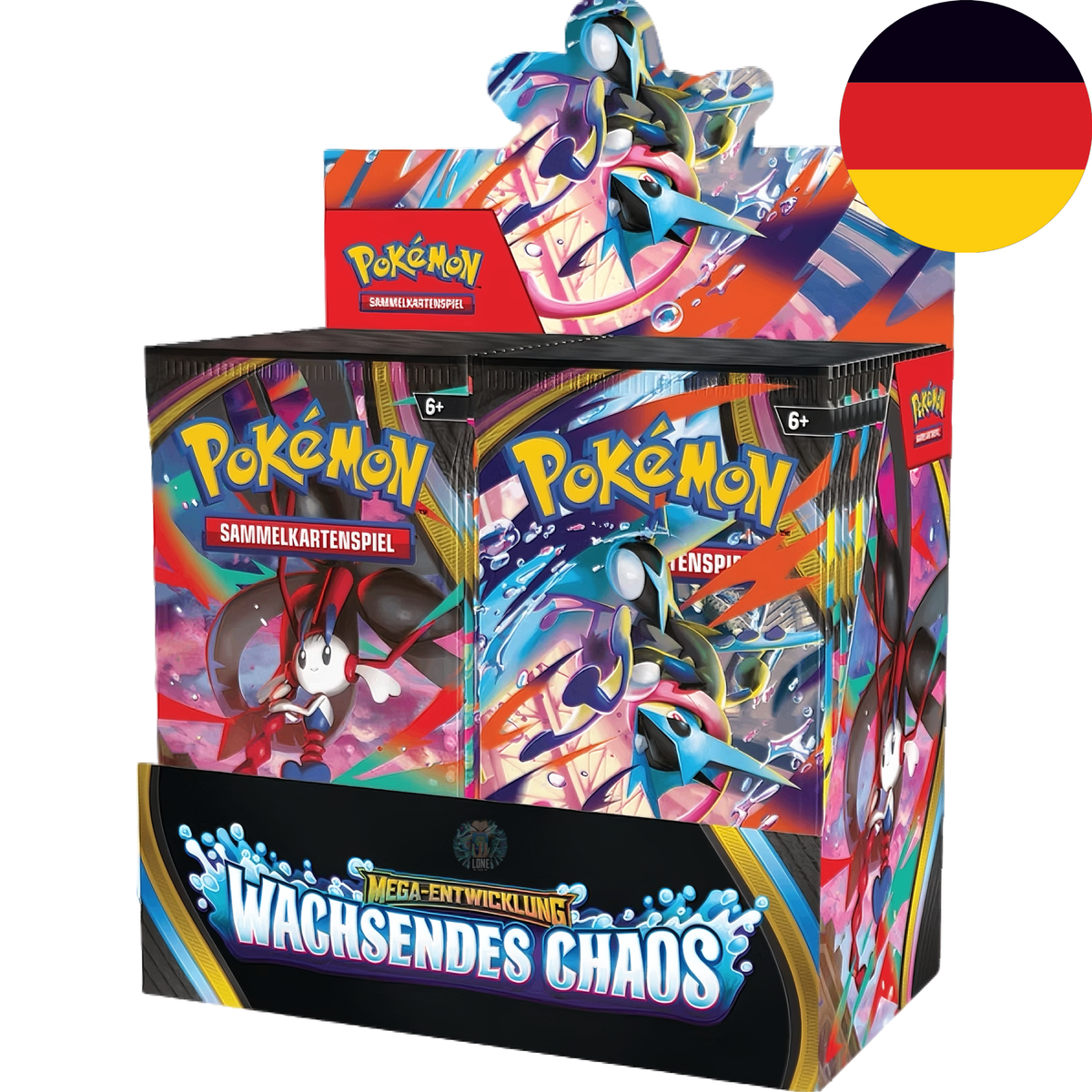 Pokemon Card Game - Mega Entwicklungen - Wachsendes Chaos ME04 DE