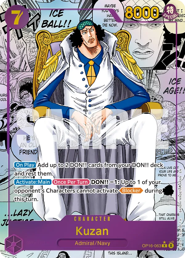 One Piece Card Game - OP16 The Time of Battle EN